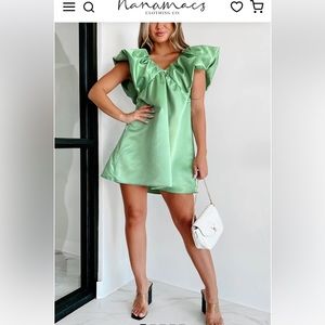 Nanamacs Green Dress